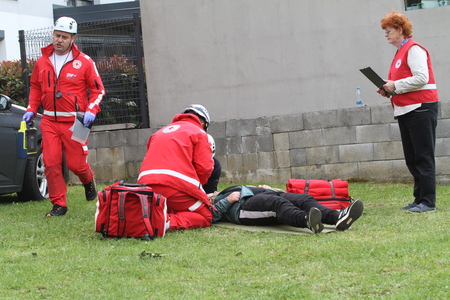 29. regijsko preverjanje usposobljenosti ekip prve pomoči Rdečega križa in Civilne zaščite v dolenjski regij (31)